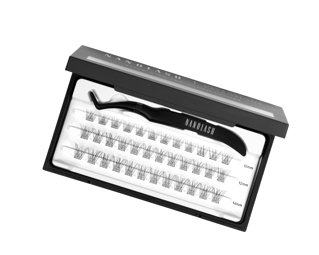 nanolash pre glued lashes clusters